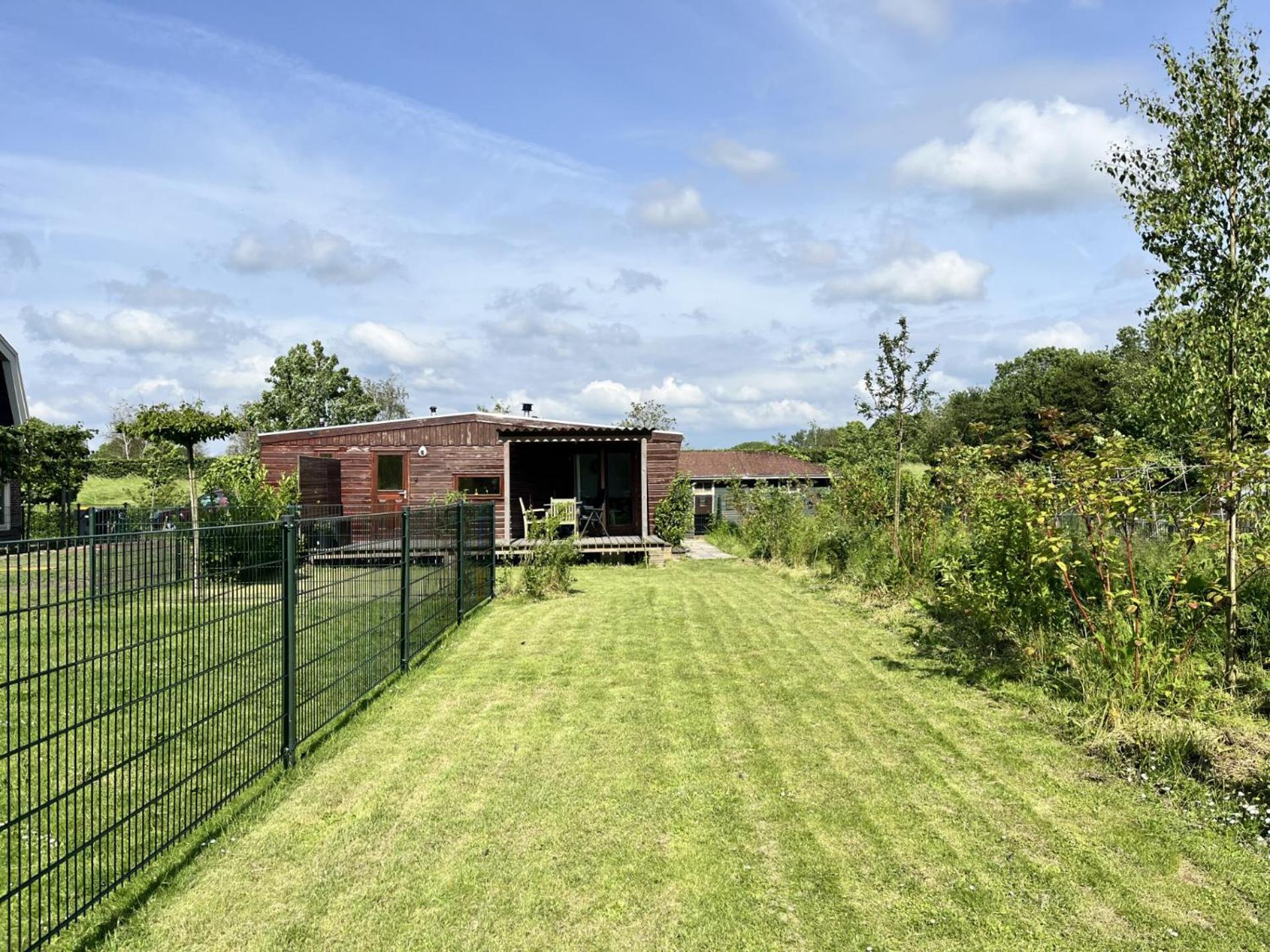 Vrijstaand Chalet Met Veel Buitenruimte En Veranda Zuid-Scharwoude Exterior foto