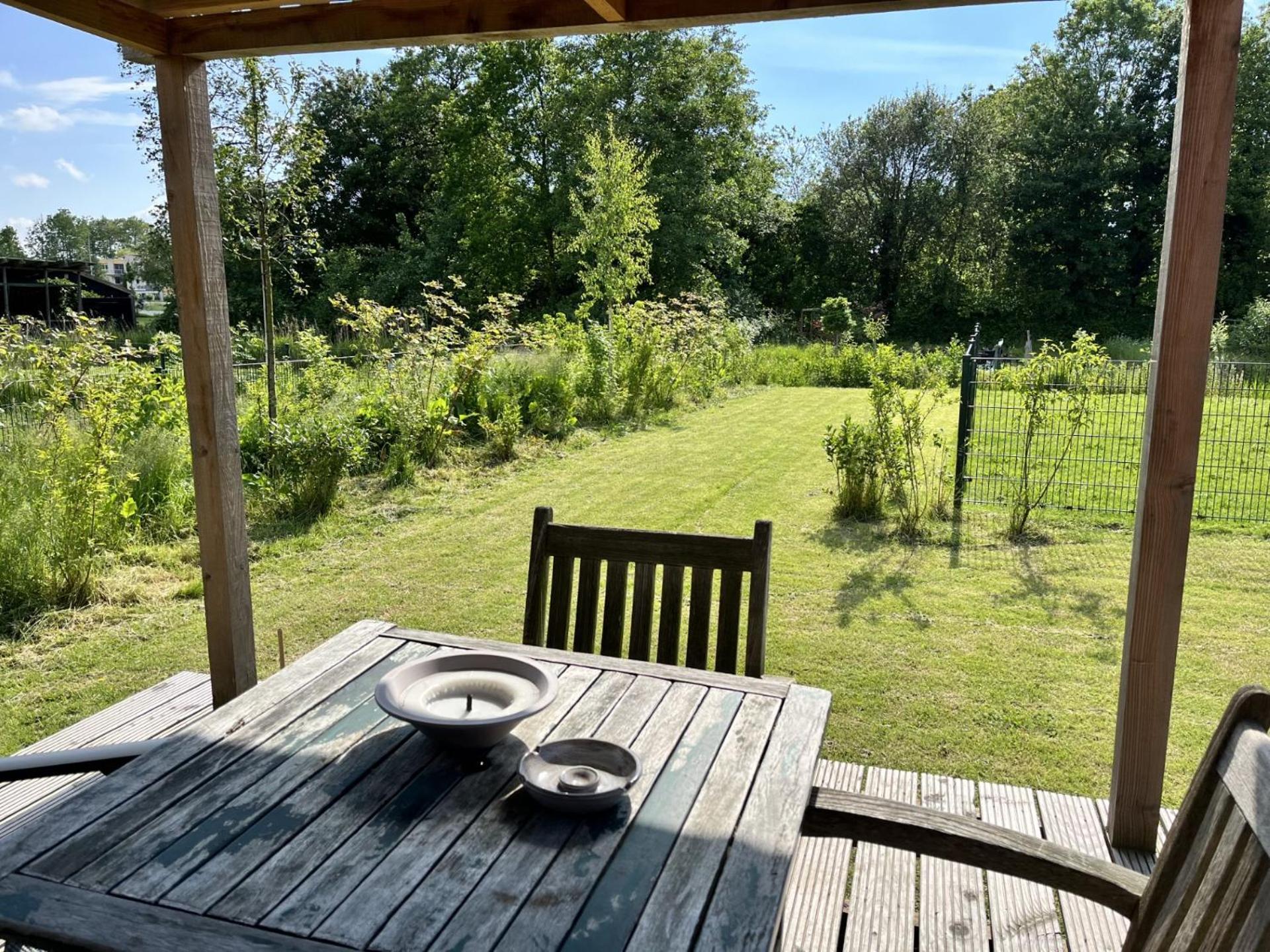 Vrijstaand Chalet Met Veel Buitenruimte En Veranda Villa Zuid-Scharwoude Exterior foto